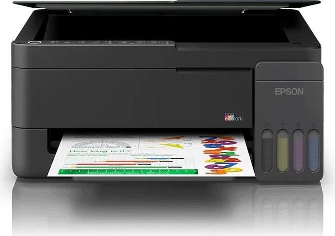 מדפסת הזרקת דיו צבעונית Epson EcoTank L3350