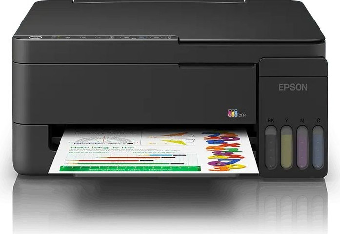 מדפסת הזרקת דיו צבעונית Epson EcoTank L3350