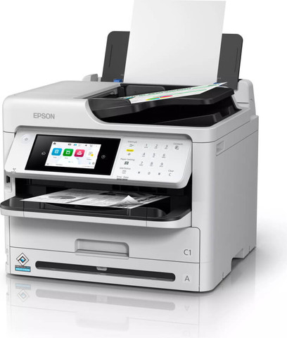 מדפסת הזרקת דיו אלחוטית משולב לעסקים Epson אפסון WorkForce Pro WF-M5899DWF