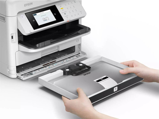 מדפסת הזרקת דיו אלחוטית משולב לעסקים Epson אפסון WorkForce Pro WF-M5899DWF