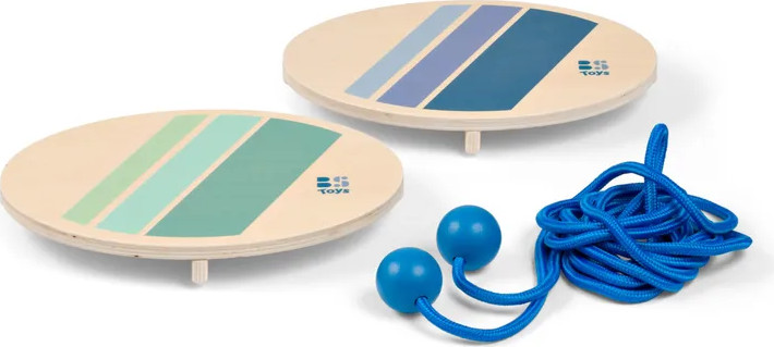 משחק איזון ושיווי משקל – משוך בחבל זוגי - BS Toys