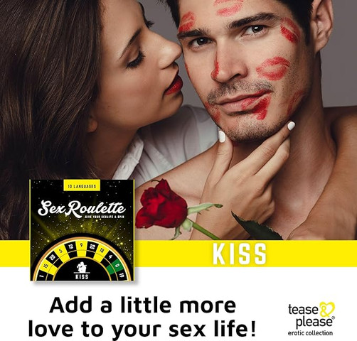 משחק זוגי רומנטי רולטת נשיקות | Kiss |