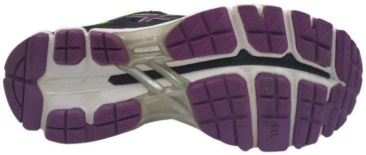 נעלי ספורט GEL- KAYANO 21 בצבע שחור/ סגול