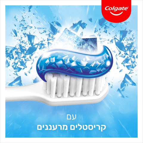 משחת שיניים מקס פרש קריסטלים מרעננים