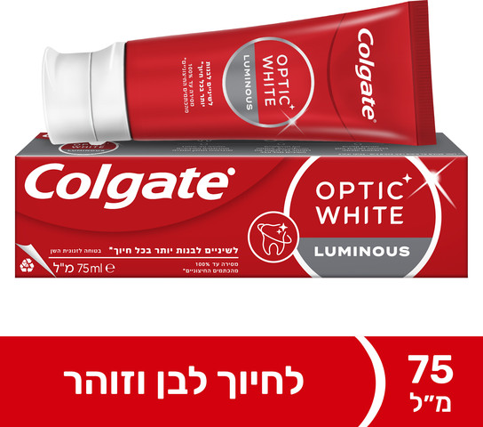 משחת שיניים אופטיק ווייט לומינוס