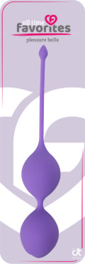 כדורי דואו בציפוי סיליקון חלק למתחילות