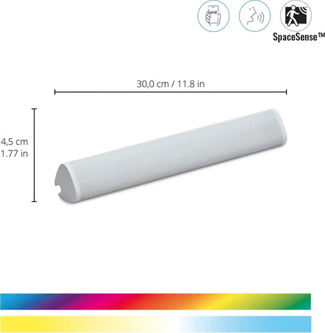 גוף תאורה ליניארי יחיד Wi-Fi Bar Linear Light single לבן