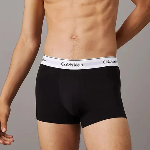 מארז שלישיית בוקסרים קלווין קליין 3 Pack Trunks גברים - קלווין קליין - Black