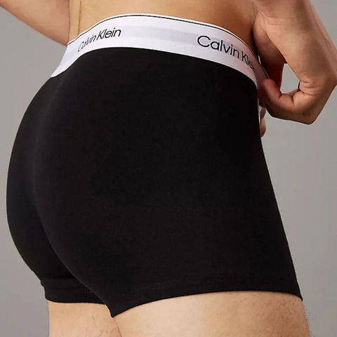 מארז שלישיית בוקסרים קלווין קליין 3 Pack Trunks גברים - קלווין קליין - MultiColor