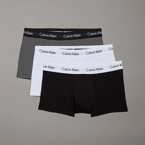 תחתוני קלווין קליין Low Rise Trunk גברים - קלווין קליין - Multicolor