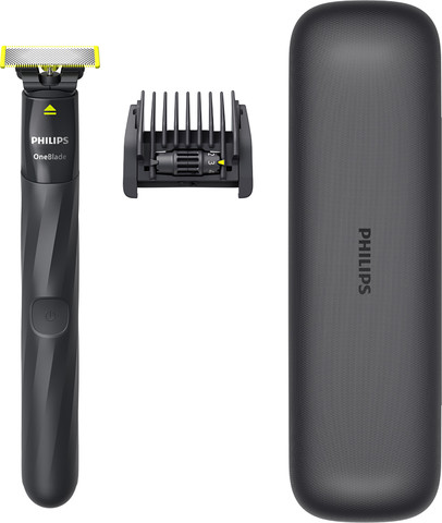 ONE BLADE BLACK מכשיר לעיצוב וגילוח 30 דקות פעולה