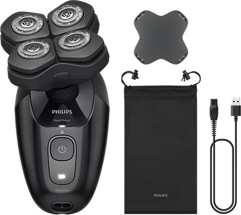 מכונת גילוח לראש נטענת יבש/רטוב Philips פיליפס Head Shaver Pro 5000 HS5980/15