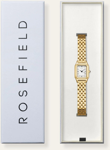 שעון נשים Rosefield Ivy OCWGSG-OC01 זהב עם לוח לבן