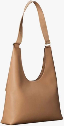 תיק קלווין קליין Webbing Adj Strap Large Shoulder Bag נשים - קלווין קליין - Brown