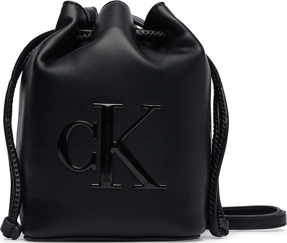 תיק קלווין קליין Bold -Mini Bucket Crossbody נשים