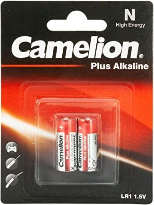 זוג סוללות אלקליין CAMELION LR1 1.5V