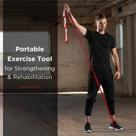 גומיית אימון במגוון דרגות קושי THERABAND CLX Resistance Band with Loops