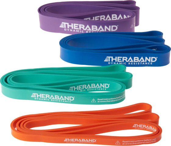גומיית התנגדות במגוון דרגות קושי THERABAND High Resistance Bands