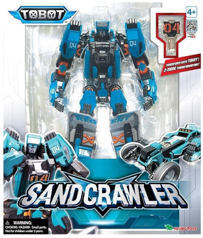 טובוט Sand Crawler סאנד קרולר - רובוט ענק לוחם טובוט שמשנה צורה לדיון באגי, כולל כרטיס דמות