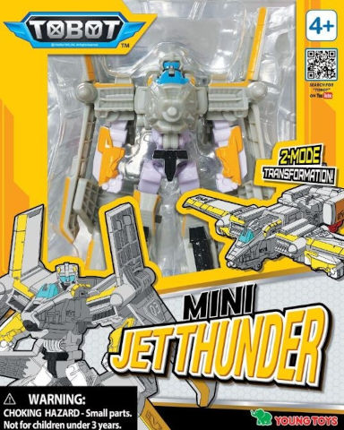 טובוט Mini Jet Thunder מיני ג'ט טאנדר - רובוט לוחם שמשתנה לחללית