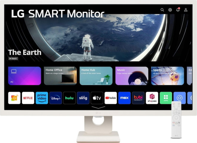 מסך מחשב חכם 31.5" LG אל ג'י MyView 32SR50F-W