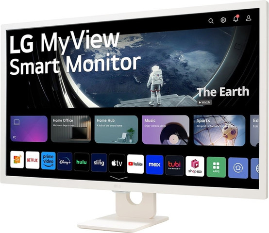 מסך מחשב חכם 31.5" LG אל ג'י MyView 32SR50F-W