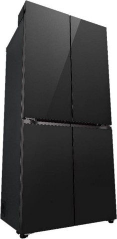 מקרר 4 דלתות 503 ליטר LG GR-4D635BG זכוכית שחורה