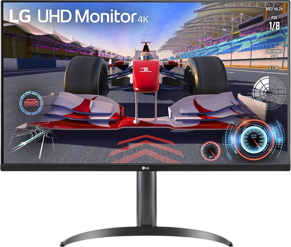 מסך מחשב גיימינג LG "32 UHD 4K אל ג'י 32UR550K-B