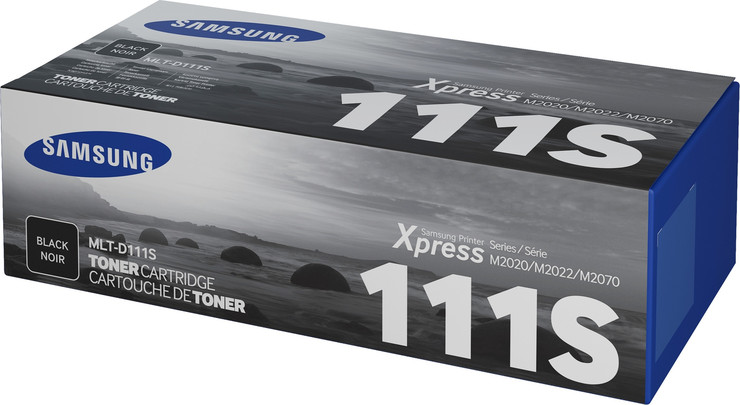 טונר לייזר שחור מקורי SAMSUNG MLT-D111S (1,000 דפים)