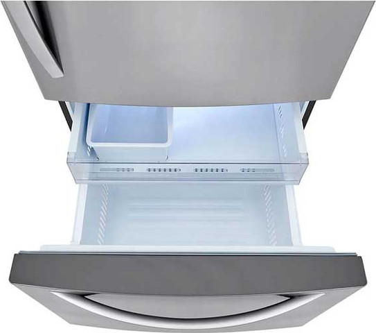 מקרר מקפיא תחתון 720 ליטר LG GM-859RSCE נירו'