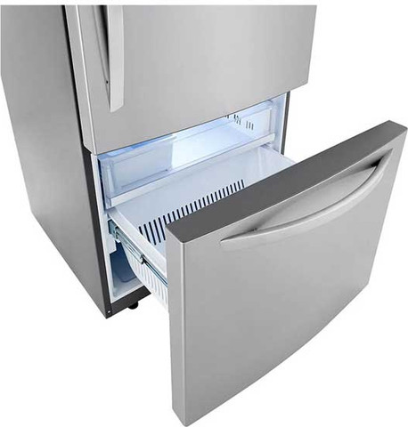מקרר מקפיא תחתון 720 ליטר LG GM-859RSCE נירו'