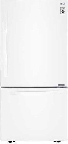 מקרר מקפיא תחתון 720 ליטר LG GM-859RWCE לבן