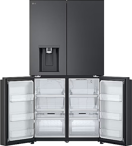 מקרר 4 דלתות 842 ליטר LG GR-930BDIS נירוסטה מושחרת
