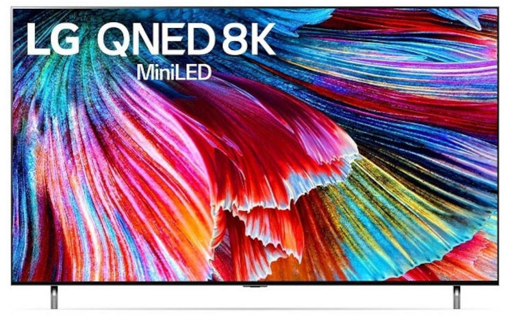 טלוויזיה חכמה 75" LG QNED 8K אל ג'י 75QNED99VPA