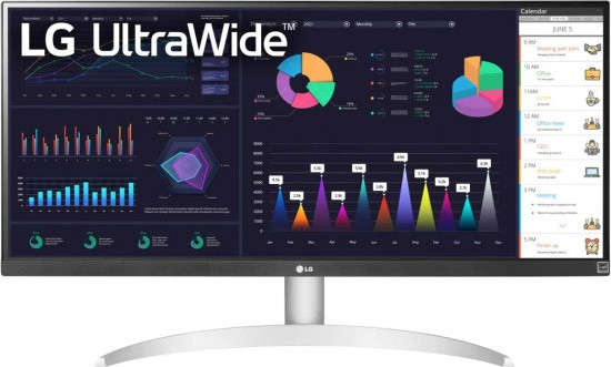 מסך מחשב LG UltraWide UWFHD LED IPS 29'' FreeSync - לבן