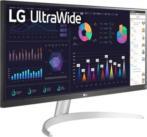 מסך מחשב LG UltraWide UWFHD LED IPS 29'' FreeSync - לבן