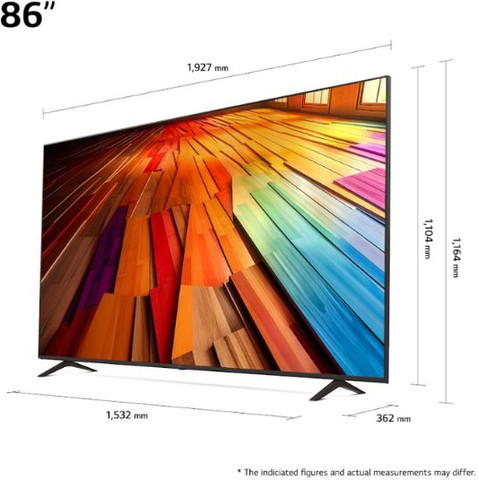 טלוויזיה חכמה LG 86" UHD LED 4K Smart 86UT80006LA