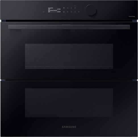 תנור בנוי פירוליטי דו תאי- 76 ליטר Samsung סמסונג 5Series Dual Cook Flex Simple Steam NV7B5755SAK