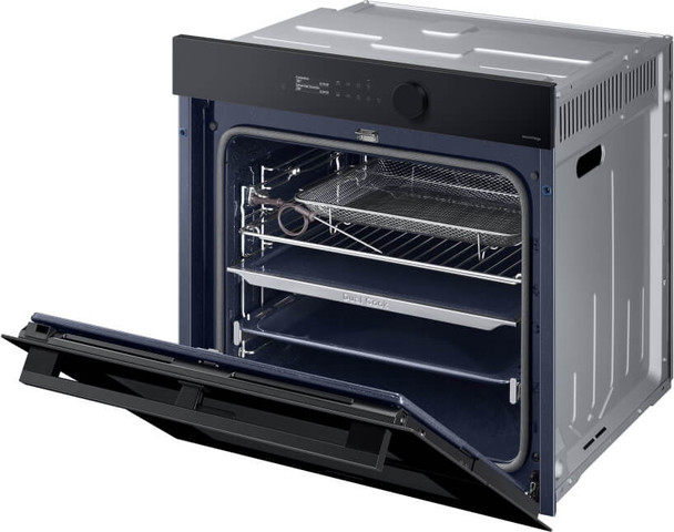 תנור בנוי פירוליטי דו תאי- 76 ליטר Samsung סמסונג 5Series Dual Cook Flex Simple Steam NV7B5755SAK