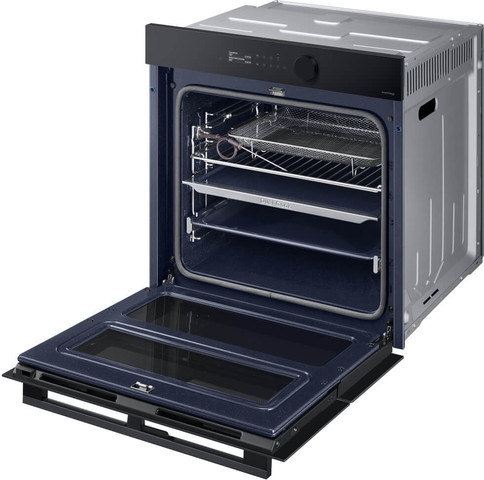 תנור בנוי פירוליטי דו תאי- 76 ליטר Samsung סמסונג 5Series Dual Cook Flex Simple Steam NV7B5755SAK