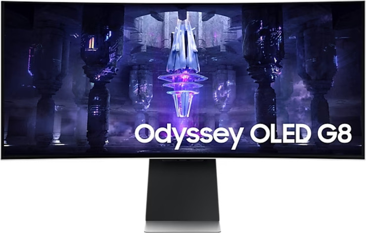 מסך מחשב גיימינג קעור 34" Samsung סמסונג Odyssey OLED S34BG850SU