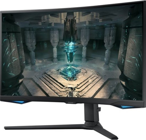 מסך מחשב קעור Samsung Odyssey G65B 32" 2K 240Hz 1ms - צבע שחור