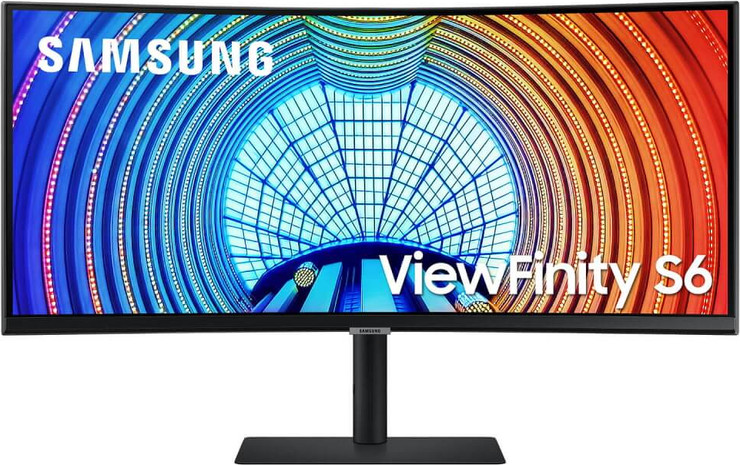 מסך מחשב קעור 34" Samsung סמסונג ViewFinity S6 S34A650UBU