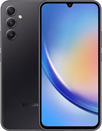 טלפון סלולרי "6.6 Samsung Galaxy A34 סמסונג SM-A346 128GB/6GB שחור