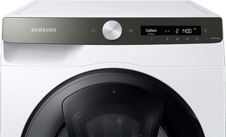 מכונת כביסה פתח חזית 9 ק"ג Samsung Add Wash WW9ST5543AT במהירות 1400 סל"ד - צבע לבן