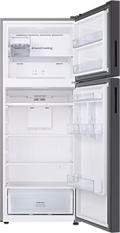 מקרר מקפיא עליון - 470 ליטר Samsung סמסונג BeSpoke RT48CB6626WH זכוכית לבנה