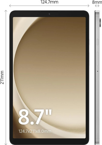 טאבלט Samsung Galaxy Tab A9 8.7 SM-X115 64GB 4GB RAM LTE - צבע גרפיט