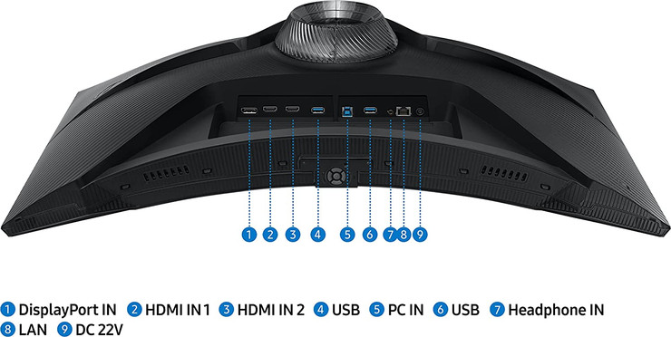 מסך מחשב ‏27 ‏אינטש Samsung Odyssey G6 S27BG650EM QHD סמסונג