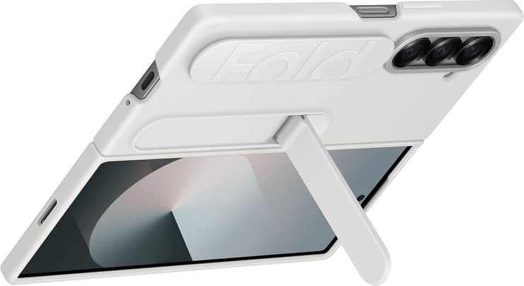 כיסוי קשיח כולל רצועת אחיזה ומעמד Samsung Fold6 סמסונג EF-MF956TWEGWW