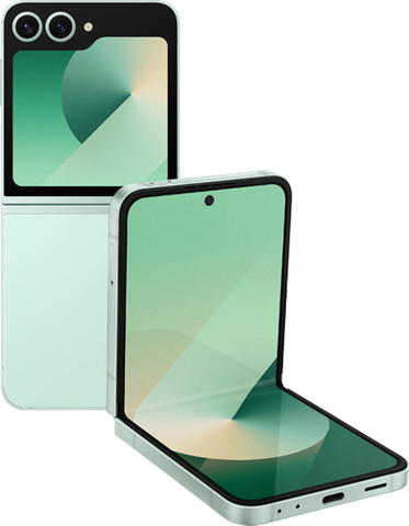 טלפון סלולרי מתקפל 6.7" + 3.4" Samsung Galaxy Z Flip6 סמסונג SM-F741B 256GB/12GB מנטה